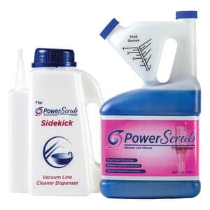Solmetex PowerScrub Vacuum Line Cleaner Intro Kit, 64 oz Bottle with Sidekick Dispenser, PCS-VLIK thumbnail 23