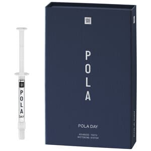 Pola Day Tooth Whitening System, 7.5% Hydrogen Peroxide, Mini Kit, 4 x 1.3 g Syringes, Spearmint, 7700102 thumbnail 7