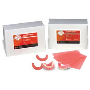 Excel Formula® Bite Rims, Pink, Preformed Bite Blocks, 100/Box thumbnail 6