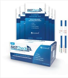 Sterisil FastCheck15 In-Office Dental Unit Waterline Test Strips, 15-Minute Results, 6/Box, FC15-6 thumbnail 18