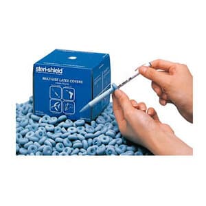 Steri-Shield Multi-Use Barrier, Latex, Blue, One Size Fits All, 500/Box, 088-058 thumbnail 6