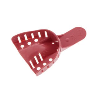 Sultan Dentray II Disposable Impression Trays, Small Upper, Size #5, Perforated, Pack of 12 - DENTRAY II TRAYS SM UPPER .#5 PERFORATED PK12 - Image 1