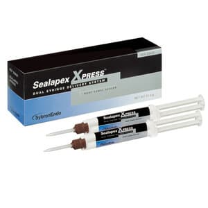 Sealapex Xpress Root Canal Sealer, Non-Eugenol Calcium Hydroxide, Automix Dual Syringe, 10.5 g, 2/Pk, 33639 thumbnail 14