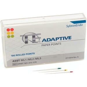 Kerr TF Adaptive Paper Points, Assorted Medium/Large ML1/ML2/ML3, 100/Pk, 815-1576 thumbnail 11