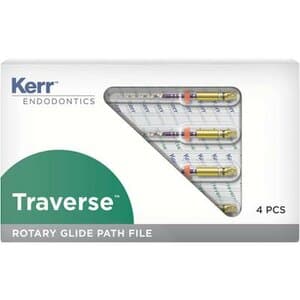 Kerr Traverse Rotary Glide Path File, .06 Taper, #18 Tip, 25 mm, 4/Pk, 818-2182 thumbnail 11