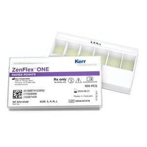Kerr Dental ZenFlex ONE Absorbent Paper Points, .06 Taper, Assorted Sizes (20/25/35/45), 100/Box, 972-0120 thumbnail 6