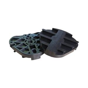 Whip Mix Disposable Mounting Plates with Metal Insert, Fits Hanau & Denar Articulators, 100/Pack, 1100026-100 thumbnail 5