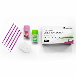 Tokuyama Universal Bond Kit, Self-Cure Adhesive System, Bond A & B, 5 mL Each, 25 Brushes & 15 Wells, 15203 thumbnail 21