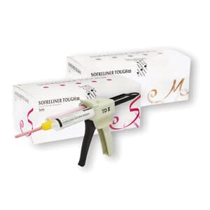 Tokuyama Sofreliner Tough M Denture Reline Kit, Medium, 54 g Automix Cartridge, 10 mL Primer, 1 Kit, 23351 thumbnail 22