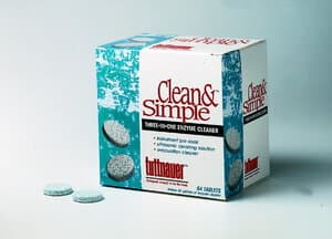 Tuttnauer Clean & Simple Ultrasonic Cleaning Tablets, Enzymatic, 64/Pk, CS0064 thumbnail 13