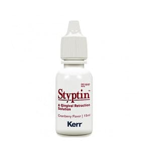 Styptin Hemostatic Solution Retraction Liquid, 20% Buffered Aluminum Chloride, Cranberry Flavor, Squeeze Bottle, 15 mL thumbnail 5