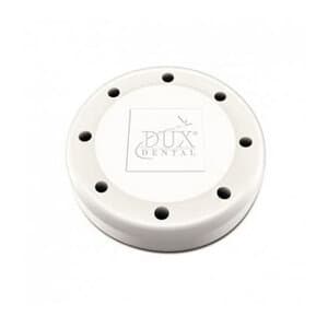 Kerr Magnetic Bur Block, 8-Hole, White, #31002 thumbnail 2