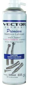 Vector Hi-Performance Lubricant Spray, All-Synthetic Oil for Handpieces, 500ml Can, VL-S thumbnail 6