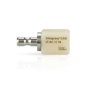 IPS Empress CAD LT Leucite Glass-Ceramic Milling Block, Shade A2, Size C14, 5/Box thumbnail 9