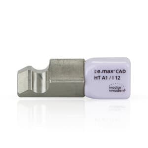IPS e.max CAD Lithium Disilicate Milling Block for PlanMill, High Translucency, Shade A1, Size I12, Pack of 5 thumbnail 9