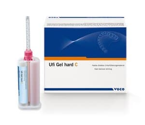 Ufi Gel hard C Denture Relining Material, 80g Refill Cartridge, 1 Cartridge + 10 Mixing Tips thumbnail 11
