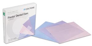 HySolate Fiesta Latex Dental Dam, Thin, Assorted Colors, Fruit Scented, 6" x 6" (152 x 152 mm), 36/Box, 60034433 thumbnail 7
