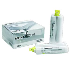 AFFINIS Precious Light Body Wash Impression Material, Silver, 2 x 50 ml Cartridges with 12 Mixing Tips, Ref 6775 thumbnail 5
