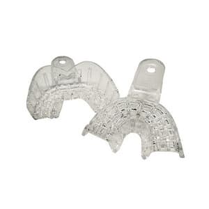 President Disposable Impression Trays, #1 Large Upper, Clear, Perforated, 12/Pk, C6901 thumbnail 11