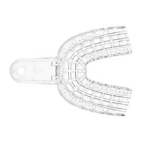President Disposable Impression Trays, Clear, Perforated, #4 Lower Medium, 12/Pk, C6904 thumbnail 14