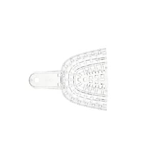 President Disposable Perforated Impression Tray #5 Small Upper, Clear, 12/Pk, C6905 thumbnail 14