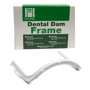 Hygenic Plastic Rubber Dam Frame, 6", Radiolucent, Autoclavable, 1/Pk, H01414 thumbnail 10
