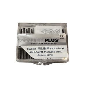 TMS Link Minim Silver Single Shear Pins, Complete Set (Coltene) - TMS LINK MINIM SILVER SING SHEAR PINS COMP. SE - Image 1