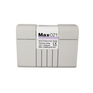 Max Restorative Pins, Titanium Alloy, Complete Kit, 0.021" (0.525 mm), Purple, M21 thumbnail 13