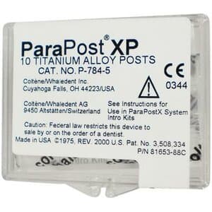 ParaPost XP Titanium Post Refill, Size 5, Red, 1.25mm (0.050"), 10/Pkg, P-784-5 thumbnail 7