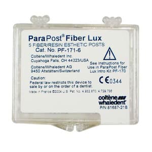 ParaPost Fiber Lux Translucent Fiber Post Refill, Size 6 (1.5 mm), Black, 5/Pack, PF1716 thumbnail 12