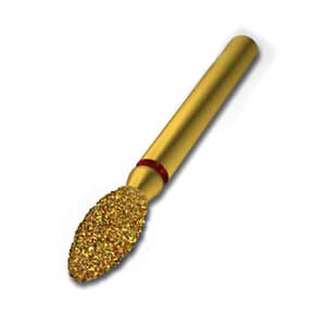 Alpen Multi-Use Diamond Bur FG #379 Football 1.8mm Fine Red, 5/Pk, R379F018FG thumbnail 9