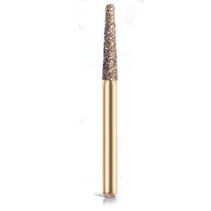 Alpen Multi-Use Diamond Bur, Round End Taper, FG, Medium Grit, #856-018 (1.8mm Head, 8mm Length), 5/Pkg thumbnail 6
