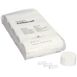 Roeko Cotton Rolls, Size #1, 1-1/2" x 5/16", Highly Absorbent, Non-Sterile, Bag of 1000 thumbnail 3