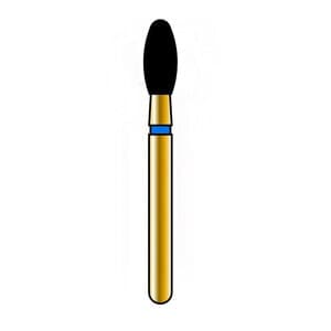 Alpen X1 Diamond Bur, FG, Egg, #379, 2.3 mm, Super Coarse, Black, 25/Pk, X379SC023 thumbnail 11