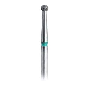 Alpen x1 Single-Use Diamond Bur, FG, #801-023C, Round, Coarse, Green, 25/Pk, X801C023 thumbnail 7
