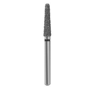 Alpen X1 Diamond Single-Use Bur, FG, #850-016SC, Tapered Round End, Super Coarse, Black, 1.6 mm, 25/Pk, X85010SC016 thumbnail 13