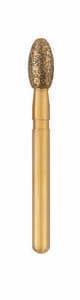 Great White Z Diamond Bur, FG, Football, #379-023, 2.3 mm, Medium Grit, 5/Pk, 18164 thumbnail 6