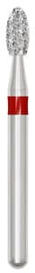 SS White Piranha Disposable Fine Grit FG Diamond Bur, Pack of 25 - PIRANHA DIAMONDS FG FINE DISPOSABLE PK25 - Image 1
