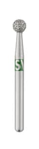 SS White Piranha Disposable Diamond Bur, FG, Coarse, Pack of 25 - PIRANHA DIAMONDS FG COARSE DISP PK25 - Image 1