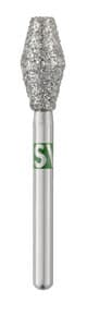 SS White Piranha Disposable Diamond Bur, FG, Coarse, Pack of 25 - PIRANHA DIAMONDS FG COARSE DISP PK25 - Image 1