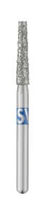SS White Piranha Disposable FG Diamonds, Medium Grit, Pack of 25 - PIRANHA DIAMONDS DISPOSABLE FG MEDIUM PK/25 - Image 1