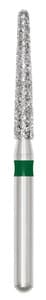 Piranha Diamond Single-Use Burs, FG, Round End Taper, #850-018C, 1.8 mm, Coarse, Green, 25/Pk thumbnail 7