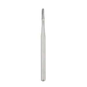 SS White FG Surgical Length Carbide Bur, Straight Fissure Cross Cut, Round End, #1557, 1.0 mm Head Diameter, 5/Pkg, 14059-5 thumbnail 7