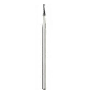 SS White FGSL #701 Surgical Length Carbide Bur, Tapered Fissure, Flat End, Cross-Cut, Friction Grip, 1.2 mm Head Diameter, 5/Pk, 14071-5 thumbnail 12
