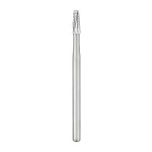 SS White FG #702 Surgical Length Carbide Bur, Tapered Fissure Cross-Cut, Flat End, Friction Grip, 1.6 mm Head Diameter, 5/Pk, 14072-5 thumbnail 12