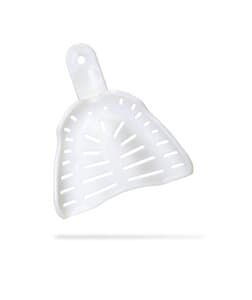 AccuDent XD Edentulous Impression Tray #12, Upper Small, Disposable, Perforated, 12/Pkg, 673715 thumbnail 4