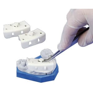 Hager Worldwide Minitray Crown & Bridge Disposable Plastic Quadrant Impression Trays, 50/Box, 101102 thumbnail 11