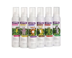 Zooby Fluoride Foam, Happy Hippo Cake Flavor, 1.23% APF, 4.4 oz Bottle - Zooby fluoride foam happy hippo cake 4.4oz bottle - Image 1