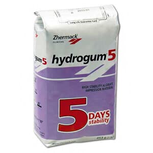Zhermack Hydrogum 5 Dustless Alginate Impression Material, Extra Fast Set, Thixotropic, Fruit Flavor, Purple, 1 lb Bag, C302070 thumbnail 11