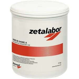 Zhermack Zetalabor C-Silicone Laboratory Putty, Regular Type, Gray, 5 kg Tub, C400811 thumbnail 5